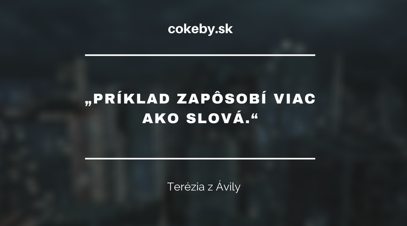 Citát na dnešný deň – Piatok – 24. 8.