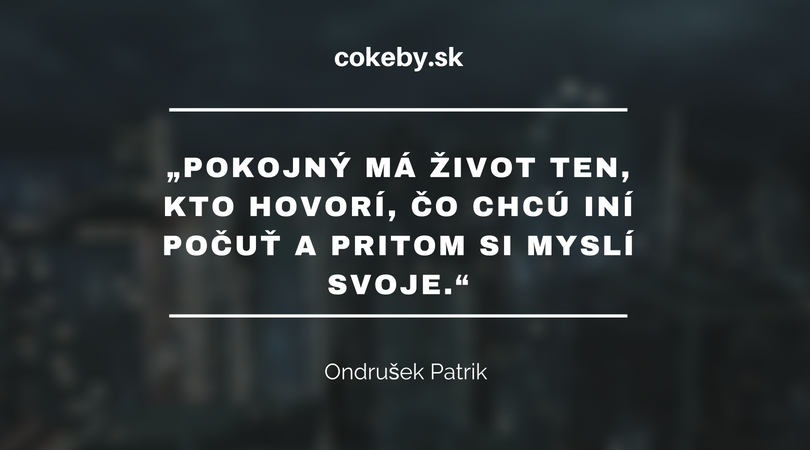 Citát na dnešný deň – Pondelok – 3. 9.
