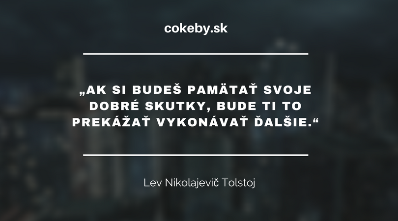 Citát na dnešný deň – Sobota – 8. 9.